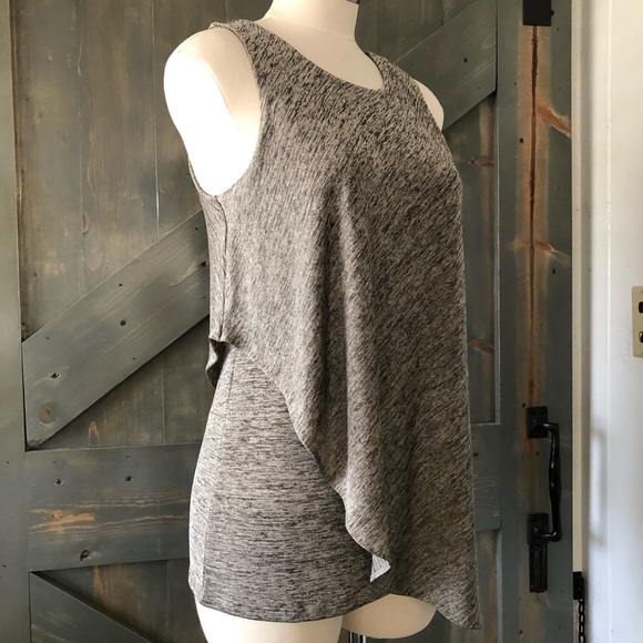 White House Black Market Tops - WHBM Asymmetrical Top Size Small